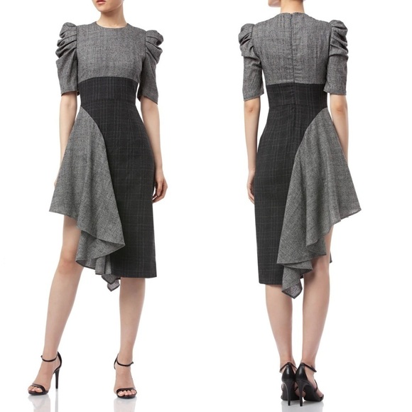 AMUR Uma Dress Grey/Charcoal - Picture 1 of 11